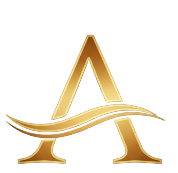 Monograma dourado Alisa Chapecó