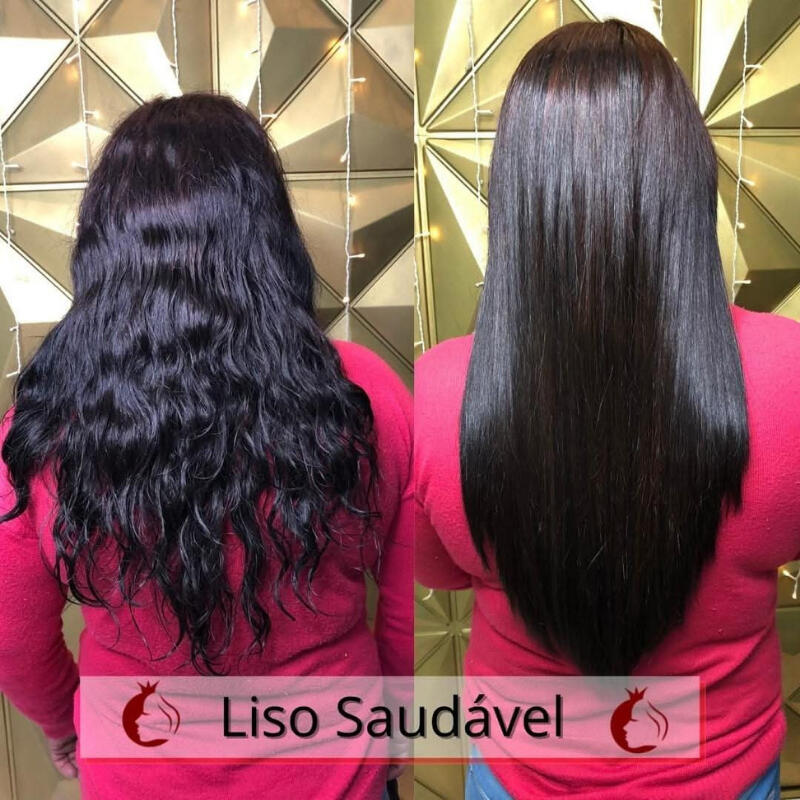 [Imagem de Cliente com Cabelo Liso Perfeito 2]
